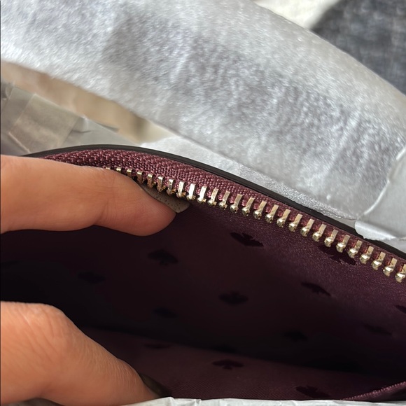 Kate Spade Flash Glitter Crossbody Bag, Cherrywood, NWT - Picture 12 of 14